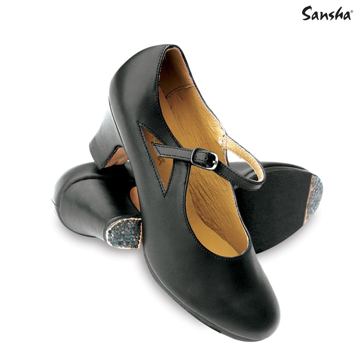 Sansha flamenco shoes suede VALENCIA